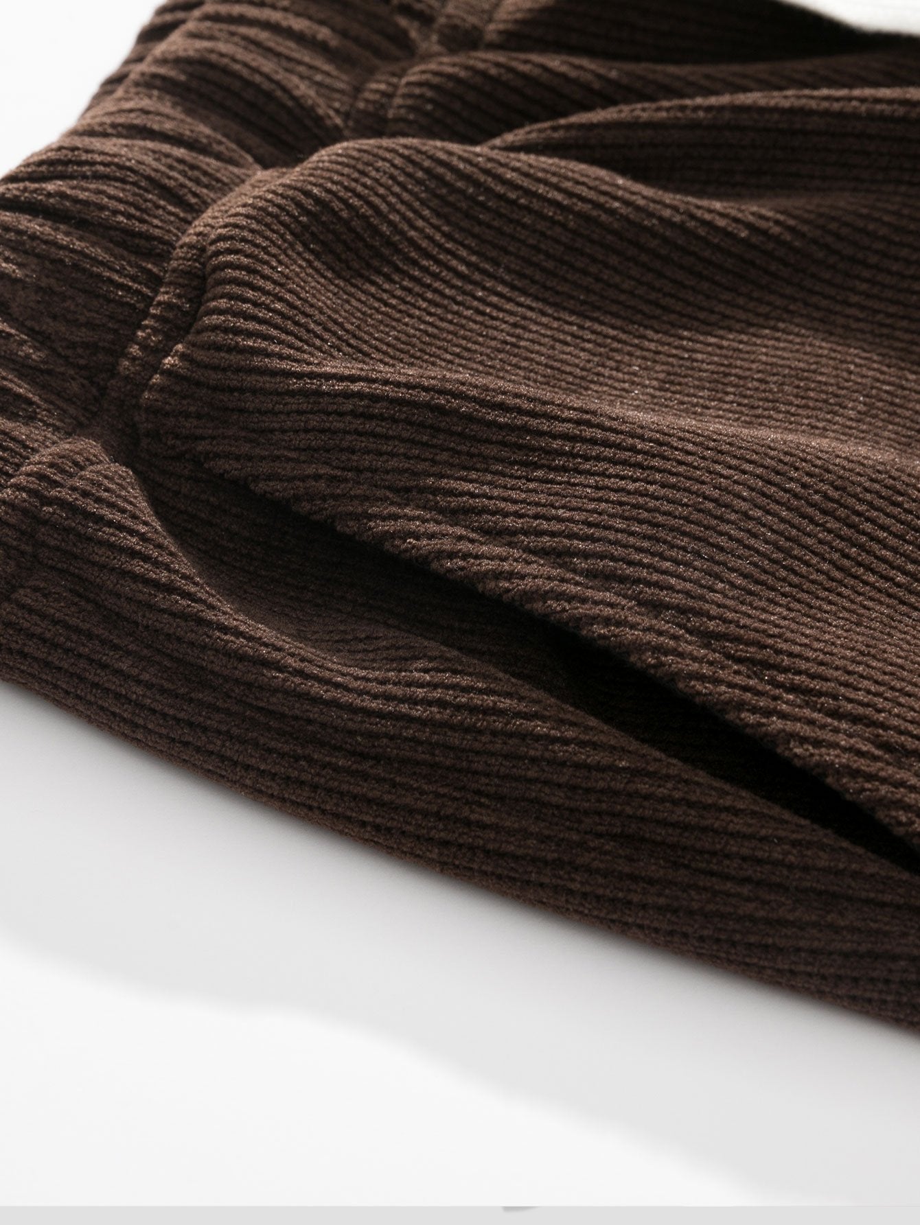 Proste Nogawki Spodnie Żakardowe