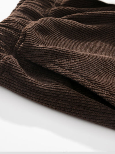 Proste Nogawki Spodnie Żakardowe