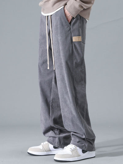 Proste Spodnie Sztruksowe