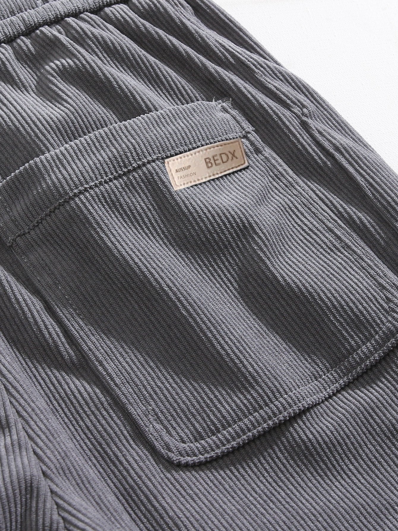 Proste Spodnie Sztruksowe