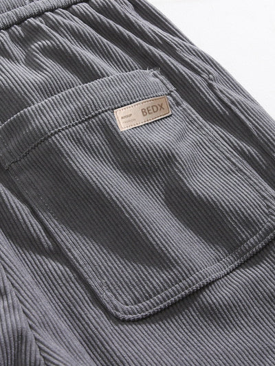 Proste Spodnie Sztruksowe