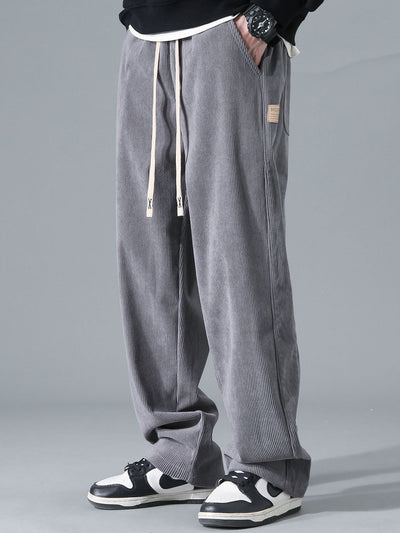 Proste Spodnie Sztruksowe