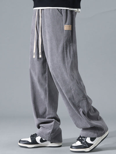 Proste Spodnie Sztruksowe