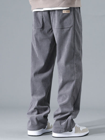 Proste Spodnie Sztruksowe