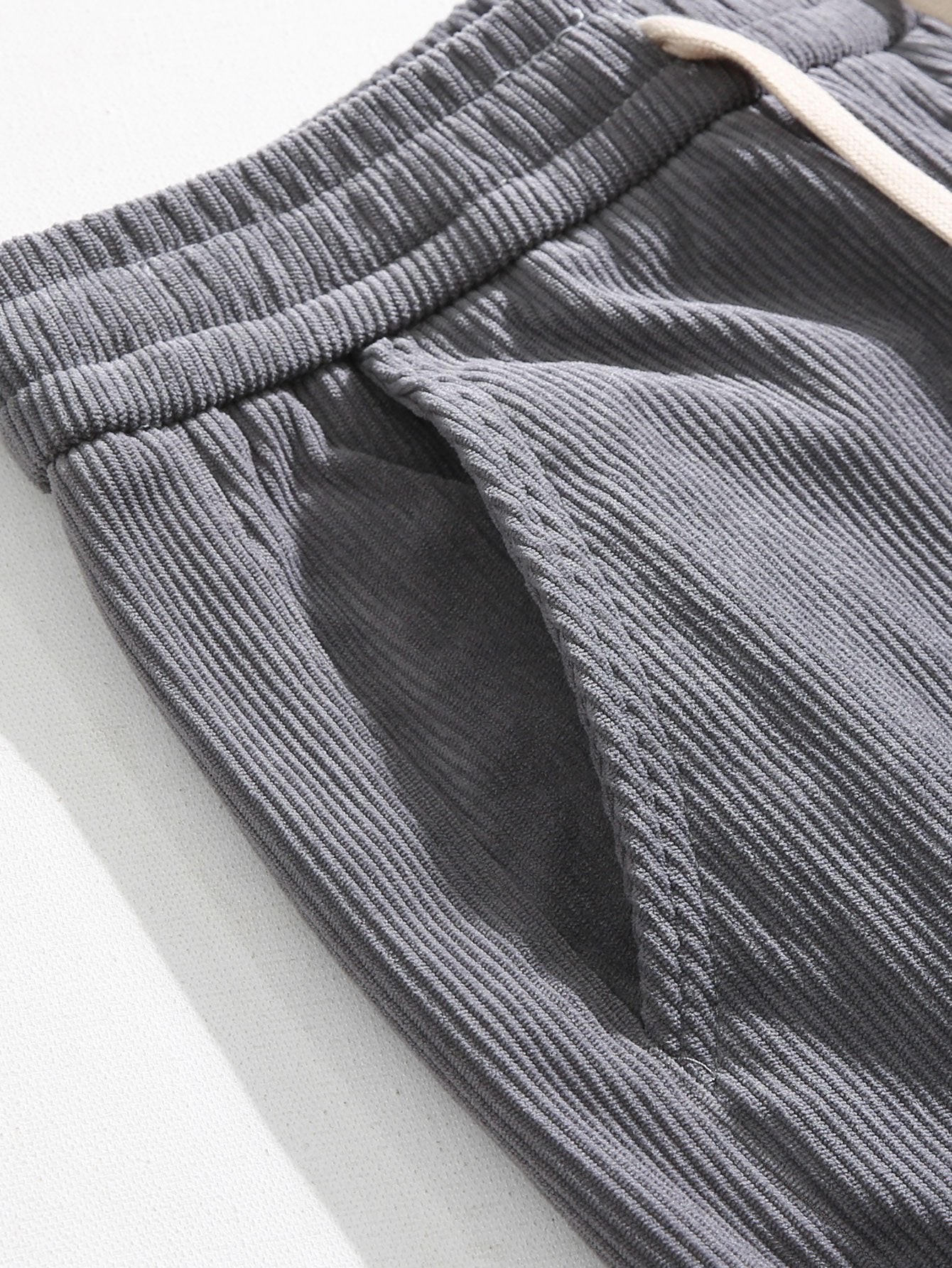 Proste Spodnie Sztruksowe